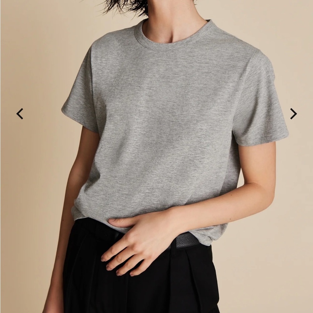 SoldOutNYC Iconically Soft Perfect Tee in Heather Grey, Size Small